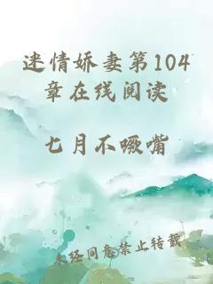 迷情娇妻第104章在线阅读