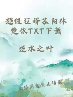 超级狂婿苏阳林楚依TXT下载