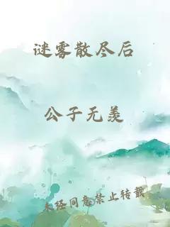 谜雾散尽后